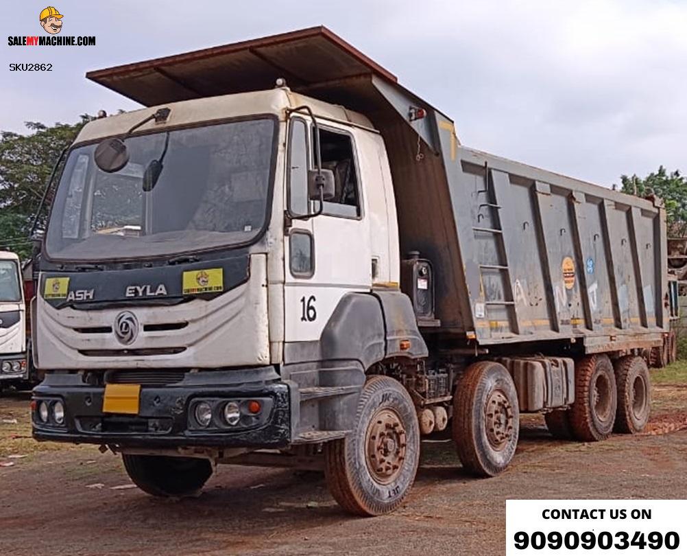 12 WHEEL BOGGIE SUSPENSION TIPPER